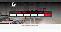 Desktop Screenshot of caledonienne-immo.nc